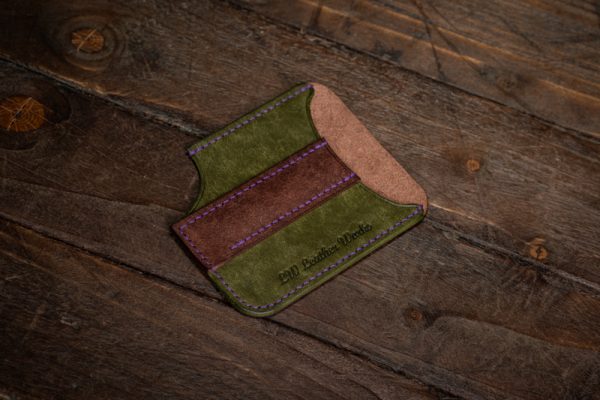 Handmade Leather Pocket Caddy V2 Medium - The Little Lemmy V2 - Image 5