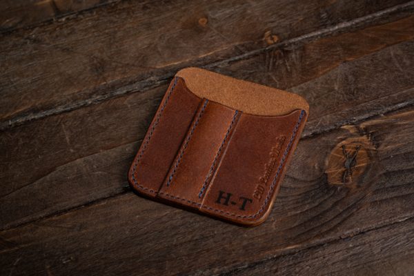 Handmade Leather Pocket Caddy V2 Large - The Corey V2 - Image 4