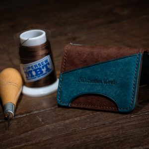 Handmade Leather Bifold Card Wallet
