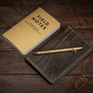 Handmade Leather Fieldnotes Dual Notebook Slip