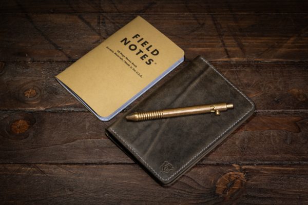 Handmade Leather Fieldnotes Dual Notebook Slip