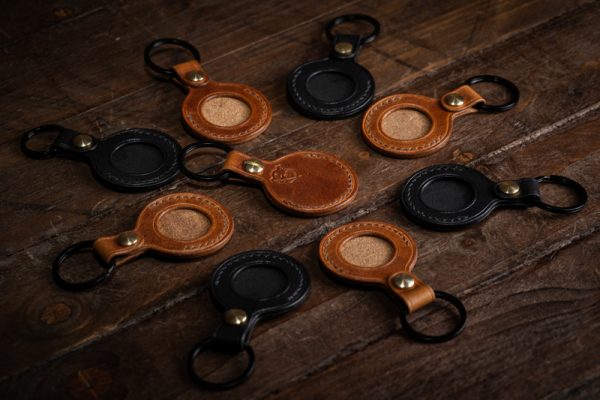 Handmade Leather Apple AirTag Case