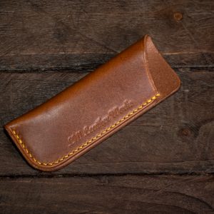 Handmade Leather Pen Knife Slip - Medium