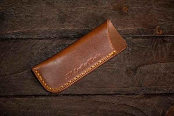 Handmade Leather Pen Knife Slip - Medium