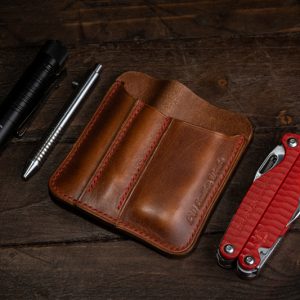 Handmade Leatherman Pocket Organiser - Corey Plus V2