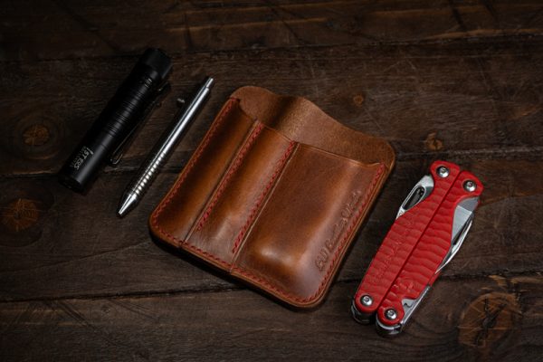 Handmade Leatherman Pocket Organiser - Corey Plus V2