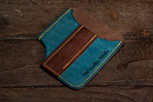 Handmade Leather Pocket Caddy V2 Medium - The Little Lemmy V2 - Image 4