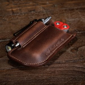 Handmade Leather Belt Organiser - Ozzy V2 Plus