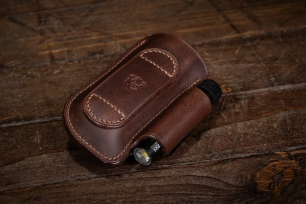 Handmade Leather Belt Organiser - Ozzy V2 Plus - Image 3