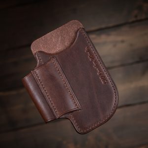 Handmade Leather Leatherman Belt Clip Organiser - Ozzy V2 Plus