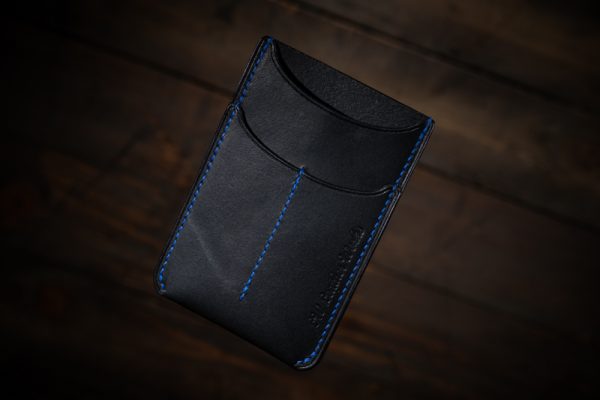 Handmade Leather Pocket Notebook Caddy V2