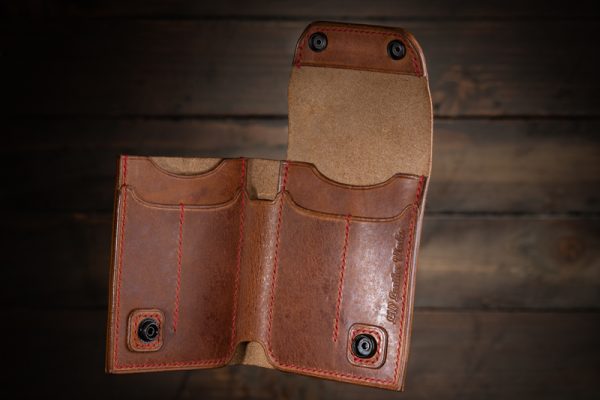 Handmade Leather Tool Wallet V1 - Image 4