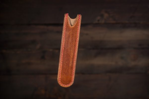 Handmade Leather Pen Sleeve