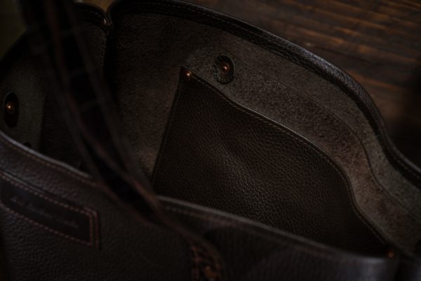 Leather Handmade Ladies Tote Bag - Image 3