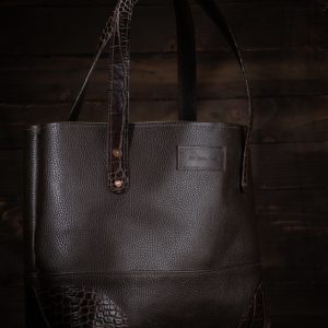 Leather Handmade Ladies Tote Bag