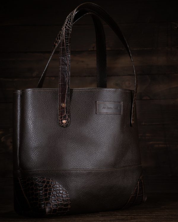 Leather Handmade Ladies Tote Bag
