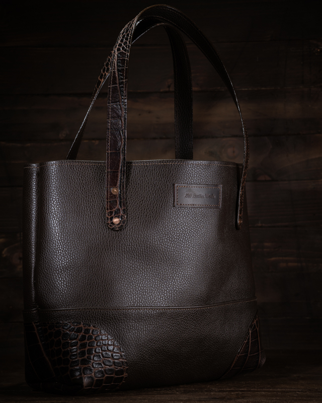 Leather Handmade Ladies Tote Bag