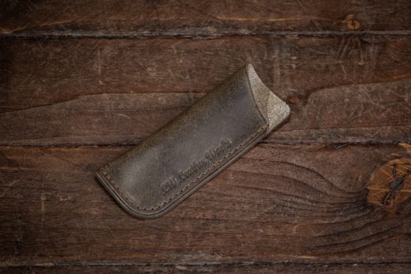 Handmade Leather Pen Knife Slip - Medium