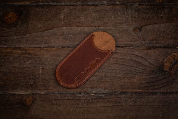 Handmade leather Swiss Army Knife Slip 91mm - Image 4