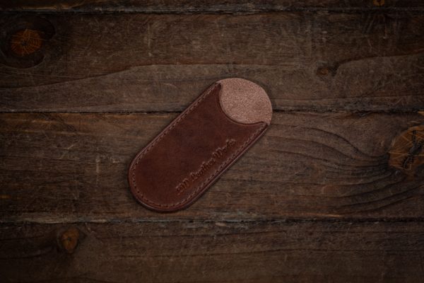 Handmade leather Swiss Army Knife Slip 91mm - Image 2