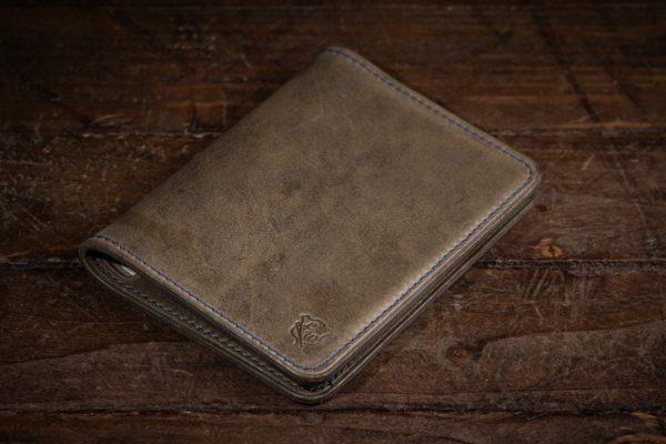 Handmade Leather Passport Wallet - Image 2