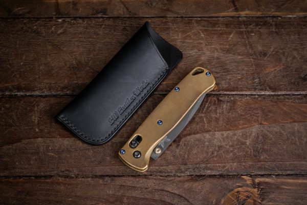 Handmade Leather Pen Knife Slip - Large