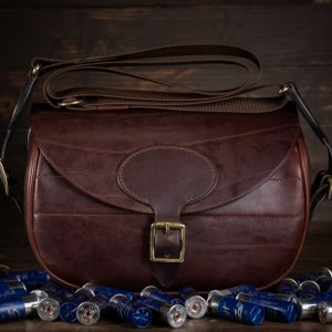 Handmade Leather Shotgun Cartridge Bag