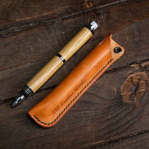 Handmade Leather Pen Case