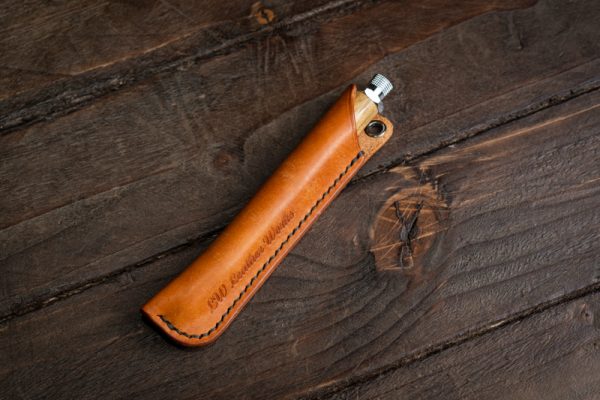 Handmade Leather Pen Case - Image 2