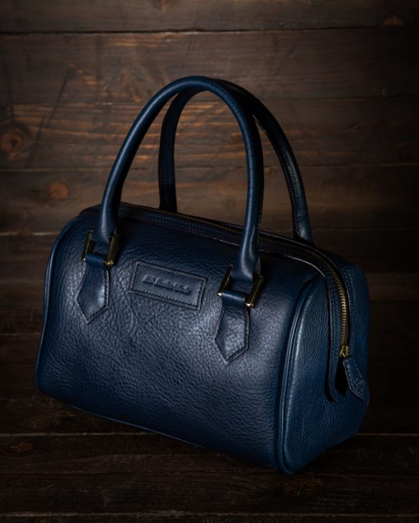 Handmade Leather Handbag Boston Style - Image 10