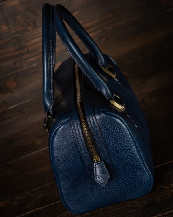 Handmade Leather Handbag Boston Style - Image 12
