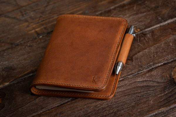 Handmade Leather Notebook Cover - Image 2