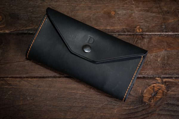 Handmade Leather Tobacco Pouch - Image 3