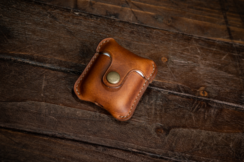 Handmade Leather Apple AirPod Case V2