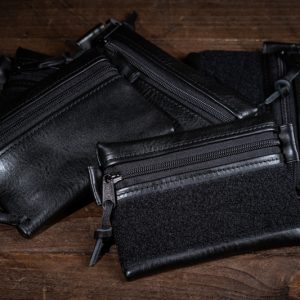 Handmade Leather Zipped Pouch
