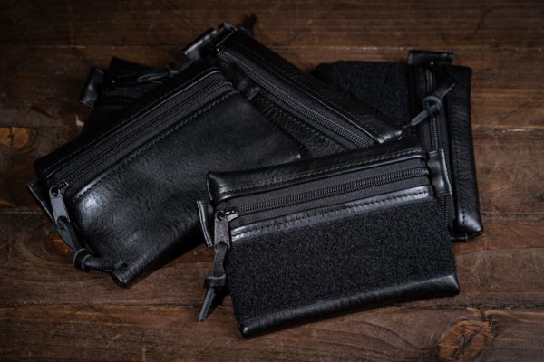 Handmade Leather Zipped Pouch