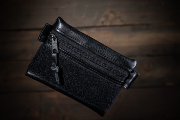 Handmade Leather Zipped Pouch - Image 5