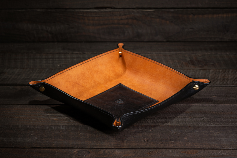 Leather Valet Tray