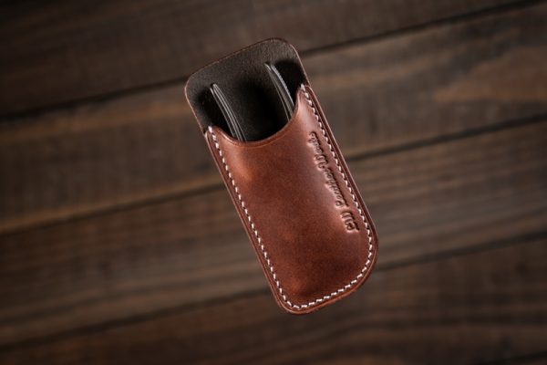 Handmade Leather Knipex 100mm Slip Case - Image 3