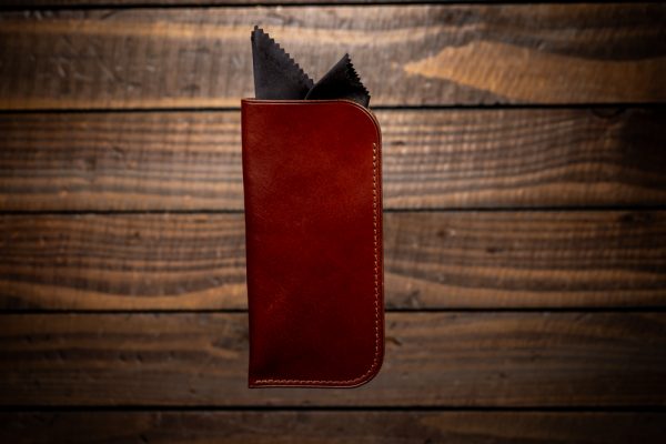 Handmade Leather Glasses Case - Image 5