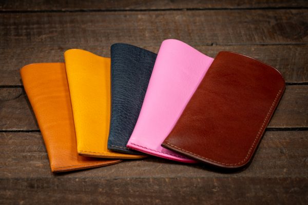Handmade Leather Glasses Case - Image 2